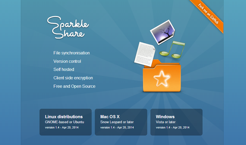 SparkleShare - Self hosted, instant, secure file sync