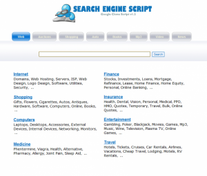 Search Engine Script (Google Clone) - 99 Clone Scripts