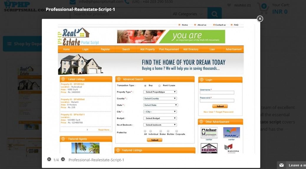 Open Source Real Estate Script - 99 Clone Scripts