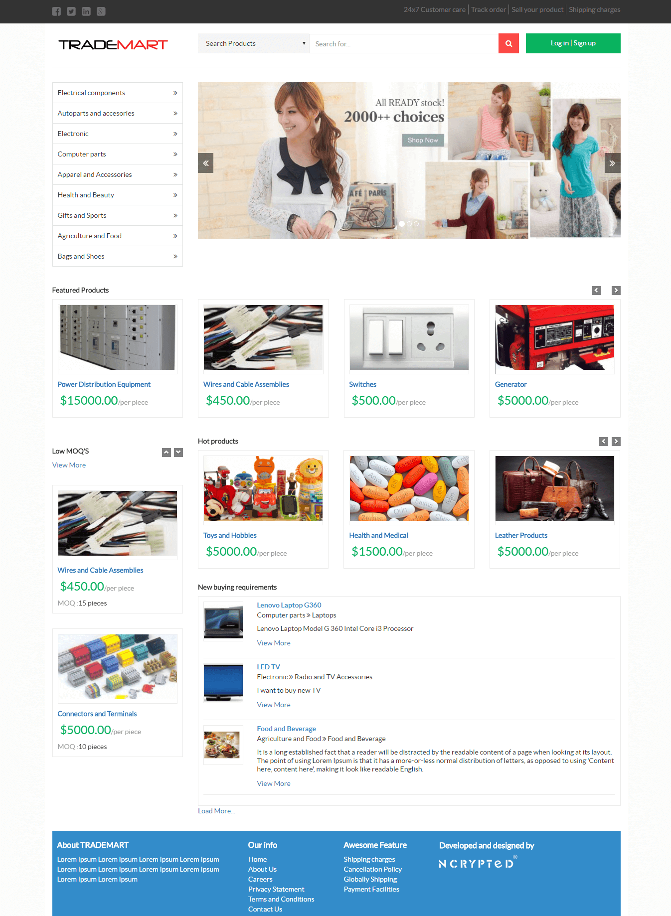 B2B E-Commerce Software - 99 Clone Scripts