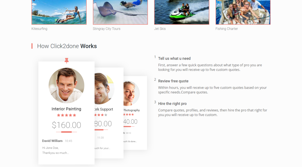 Thumbtack Clone — Click2Done - 99 Clone Scripts