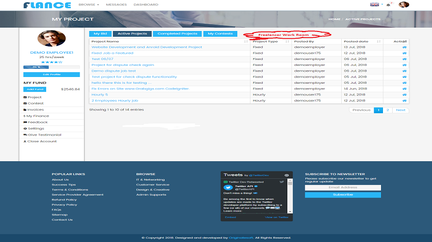 Bestbreelancerscript - A Freelance Marketplace Script - 99 Clone Scripts